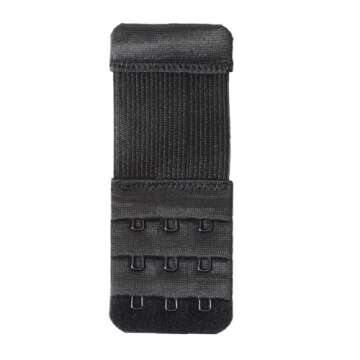 YARBAR Bra Extender 3 Hook Womens Bra Strap Extenders Pack of 3 Soft Comfortable (Assorted, 1/2 inch spacing)
