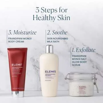 ELEMIS Skin Nourishing Milk Bath | Creamy Bathing Milk Enriches, Conditions and Softens Extra Dry Skin with Camellia Oil and Oat Extract | 400 mL