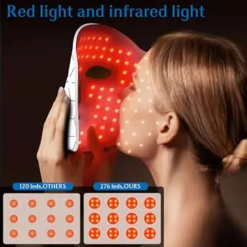 BUBLOC Red Light Therapy Mask - 7 Color Face Mask