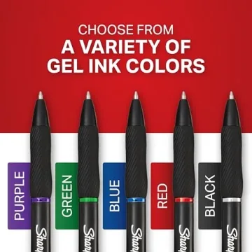 Sharpie S-Gel Pens 12 Pack Smear-Proof Vibrant Colors