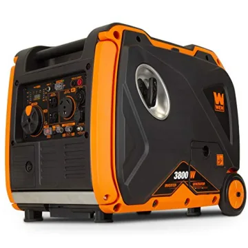 WEN 3800-Watt Inverter Generator, Electric Start, RV-Ready, Portable and Super Quiet with Fuel Shut-...