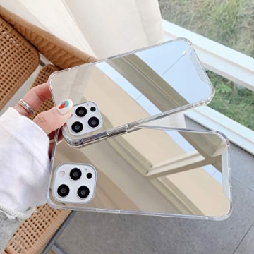 KEXAAR iPhone 13 Pro Max Mirror Case - Shockproof Style