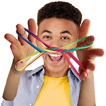 JA-RU Stringy Majiggy Cat’s Cradle - Colorful String Toy for All