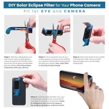 Medical King Solar Eclipse Glasses Approved 2024, (10 pack) CE and ISO Certified Safe Shades for Dir...