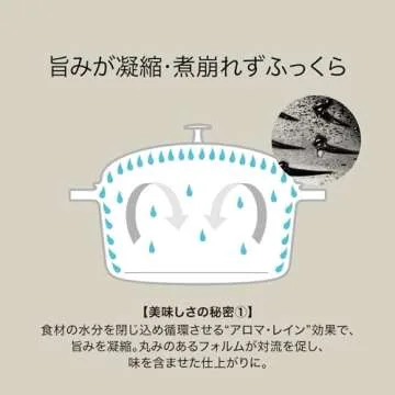 staub Wa-NABE 40501-010 Wanabe Gray L 20cm Two-Handed Cast Iron Pot, Rice Cooking, 3 Pieces, Induction Compatible