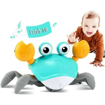 Crawling Crab Baby Toys for Infants - Fun Playtime