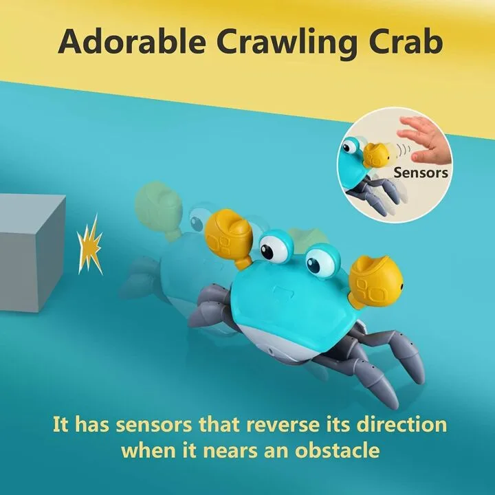 Crawling Crab Baby Toys for Infants - Fun Playtime
