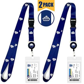 Royal Caribbean Essentials Kit - Cruise Power Strip, Lanyards & Royal Caribbean Luggage Tags