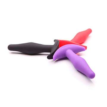 Tantus Adult Toys Little Flirt Butt Plug - Ultra-Premium & Flexible Sex Toy for Sexual Wellness - Silicone Satin Prostate Massager, Waterproof, Anal Plug, Pleasure for Men, Women, Couples - Lilac