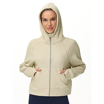 Warm and Stylish Women's Full-Zip Fleece Hoodie
