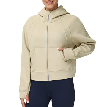 Warm and Stylish Women's Full-Zip Fleece Hoodie