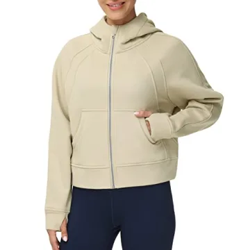 Warm and Stylish Women's Full-Zip Fleece Hoodie