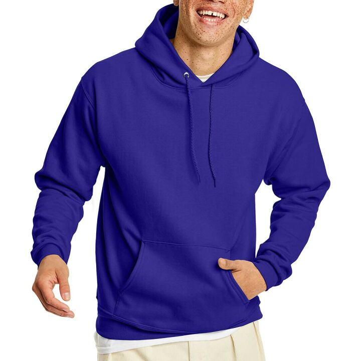Hanes Men's EcoSmart Fleece Hoodie - Comfortable & Stylish
