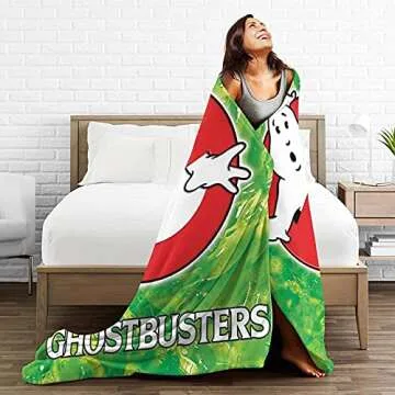 Hoxone Ghostbusters Soft and Warm Throw Blanket 50x40