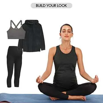 Ecavus Maternity Tank Top for Active Moms and Comfort