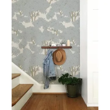 Stylish HomKihapai Tree Wallpaper Peel and Stick Design Mural