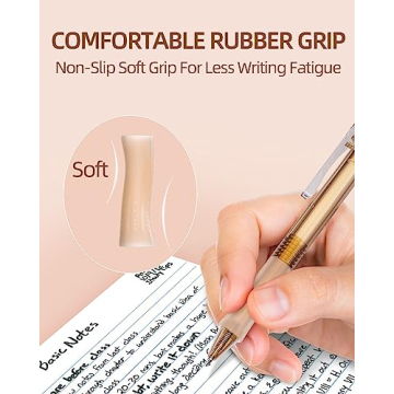 Nicpro Pastel Gel Ink Pen Set 0.5mm Fine Point Smooth Writing