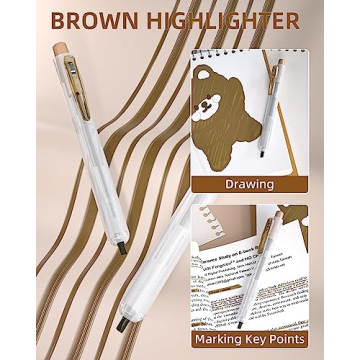 Nicpro Pastel Gel Ink Pen Set 0.5mm Fine Point Smooth Writing