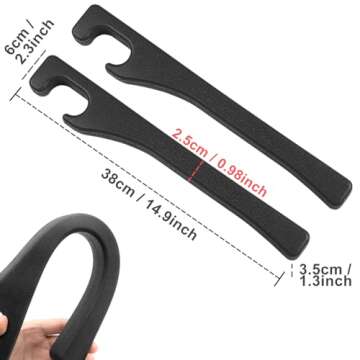 CHORHA 2 Pack Car Seat Gap Filler - Stylish & Practical Organizer for Vehicles