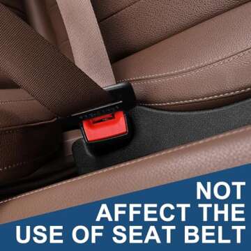 CHORHA 2 Pack Car Seat Gap Filler Perfect for All Vehicles