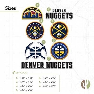 Desert Cactus Denver Nuggets Sticker for Fans