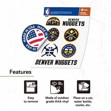 Desert Cactus Denver Nuggets Sticker for Fans