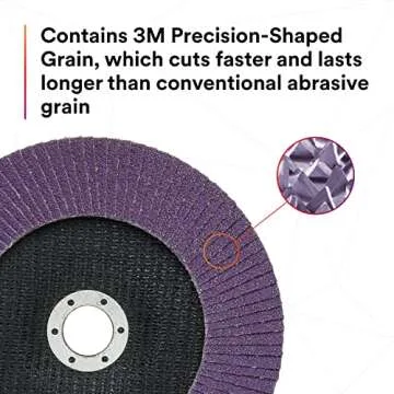 High Performance 3M Flap Disc 769F for Precision Grinding