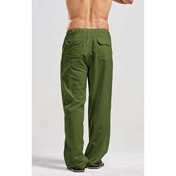 Casual Loose-Fit Beach Pants for Men - utcoco Qiuse