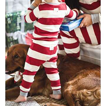 Matching Holiday Family Pajamas in Organic Cotton by Burt's Bees Baby