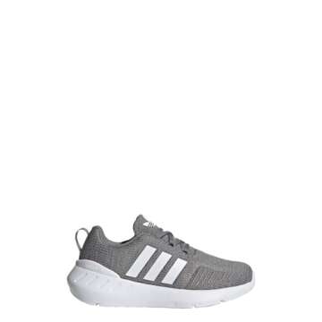 adidas Originals Swift Run 22 Sneaker, Grey/Core White/Grey, 1.5 US Unisex Little Kid