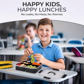 KEYVOZ Snackle Box - Portable Snack Organizer for Travel