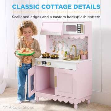 Best Choice Products Wooden Pretend Play Kitchen Toy