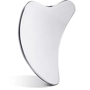 Nuanchu Stainless Steel Gua Sha Facial Tool - Elevate Your Self-Care Routine with the Dolphin Design