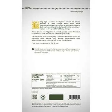 Druids Grove Lactic Acid Vegan ⊘ Non-GMO Gluten-Free OU Kosher Certified - 8 oz.