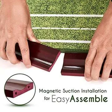 BRITENWAY Putting Golf Mat with Auto Ball Return