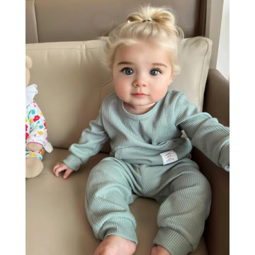 Weebaby 3T Toddler Girls Winter Sweatsuit Set for Fun