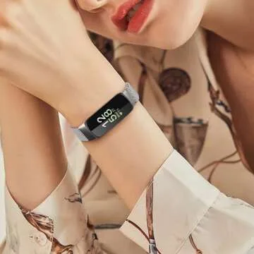 Elegant Stainless Steel Band for Fitbit Inspire Series