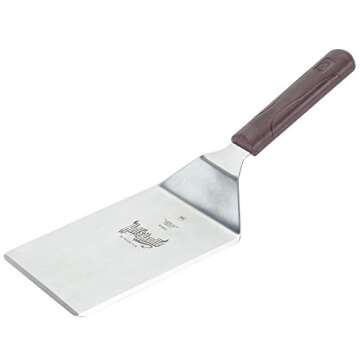 Mercer Culinary Hell's Handle Heavy Duty Turner/Spatula, 6 Inch x 5 Inch