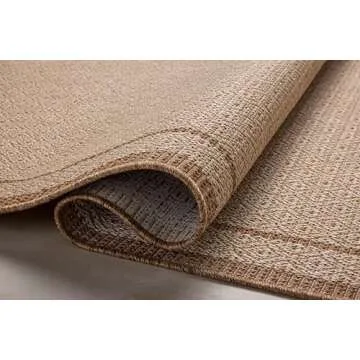 Loloi II Merrick Chestnut/Oatmeal 5' x 7'-7" Area Rug