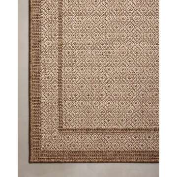 Loloi II Merrick Chestnut/Oatmeal 5' x 7'-7" Area Rug