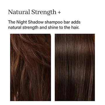 ARENCIA Night Shadow Biotin Shampoo Bar for Voluminous Hair
