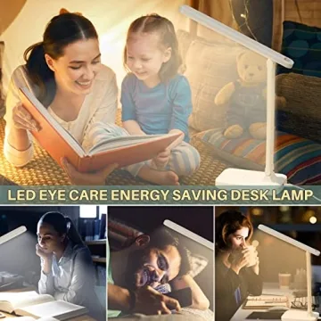 Candyfouse LED Desk Lamp Touch Control Adjustable Lighting