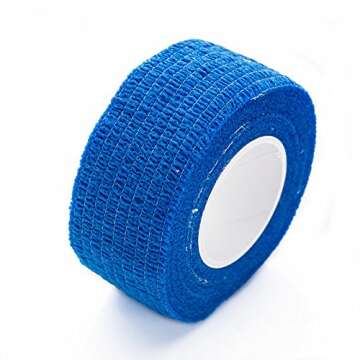 EZTAT2 24 Pcs Mix Color Disposable Tattoo Grip Cover Wrap Self Adhesive Elastic Bandage Rolls Handle...