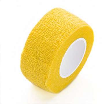 EZTAT2 24 Pcs Mix Color Disposable Tattoo Grip Cover Wrap Self Adhesive Elastic Bandage Rolls Handle Grip Tube for Tattoo Machine Accessories, Sports Tape Cover