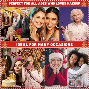 Ultimate Makeup Kit for Women - Full Glam Collection