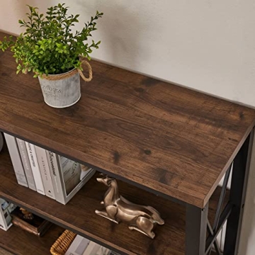 BON AUGURE Rustic Console Table for Home and Office Style