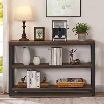 BON AUGURE Rustic Console Table for Home and Office Style