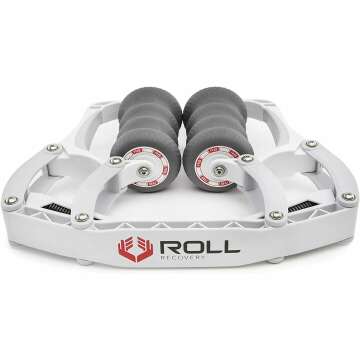 ROLL Recovery R8 Deep Tissue Massage Roller Alpine White