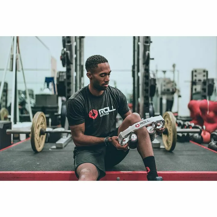 ROLL Recovery R8 Deep Tissue Massage Roller Alpine White