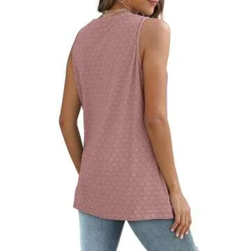 Stylish SAMPEEL Flowy Tank Tops for Women - Casual & Comfortable